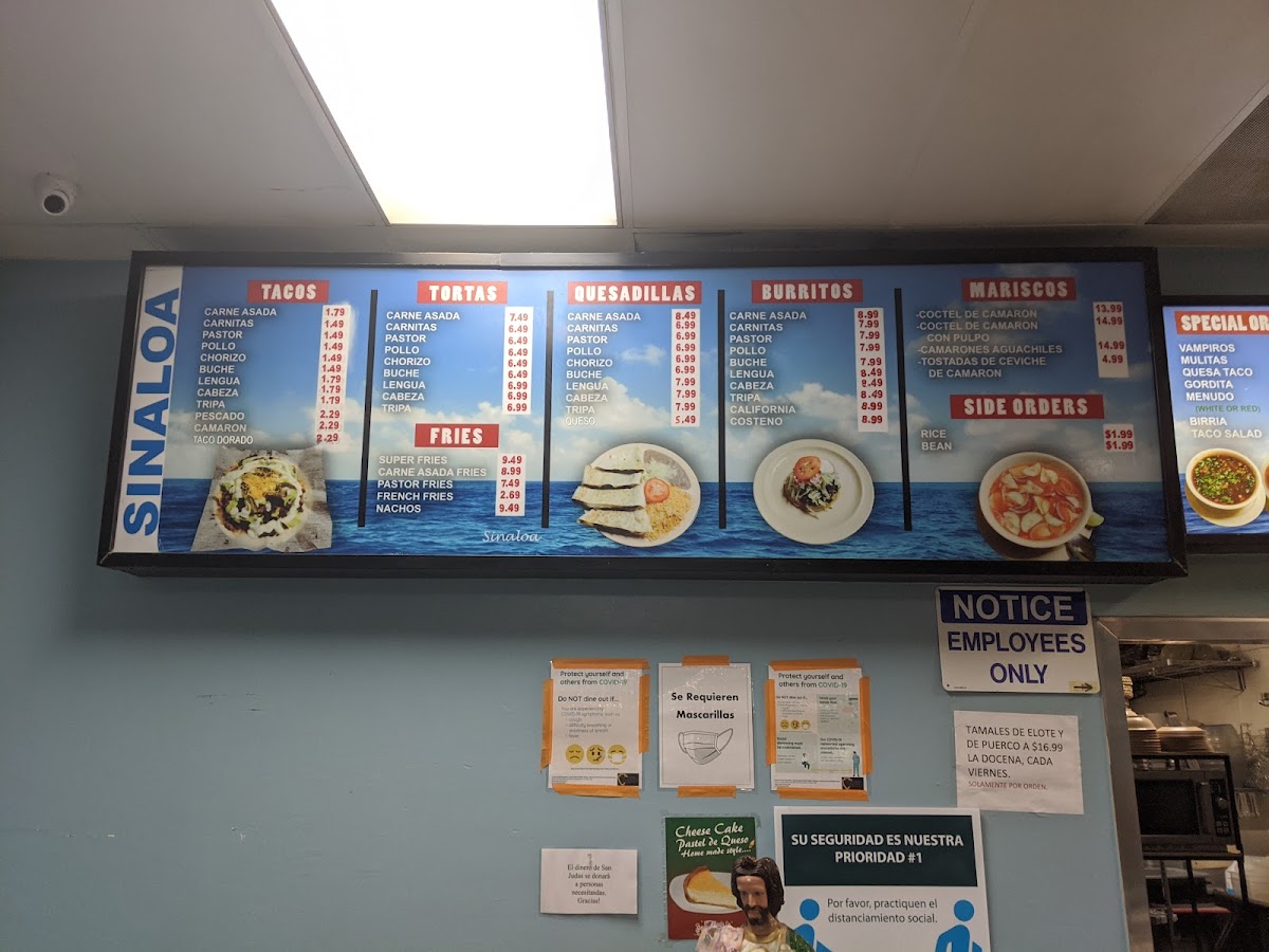 Tacos Choix Menu - Image 1